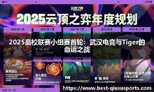 2025高校联赛小组赛首轮：武汉电竞与Tiger的命运之战
